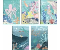 Top 2000 Notebook A5/16K Ocean line (20 vnt) TOP2000