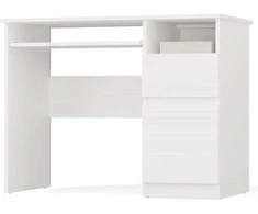 Top E Shop PORTO Desk Right Baltas