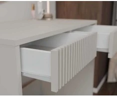 Top E Shop MARINA 2S SLIM Desk Colour Cashmere
