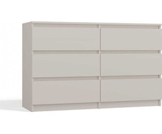 Parduotuvė „Top E Shop“ MALWA komoda su stalčiais M6/120 CASMERE COLOUR