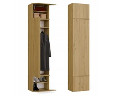 Top E Shop HAGA Wardrobe – Artisan Oak