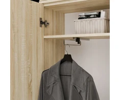 Top E Shop Topeshop Spinta + Kabykla HAGA II/1Sz1W Sonoma Oak