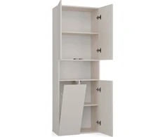 Top E Shop BATHROOM CABINET NEL DK 1K BASKET CASMERE COLOUR