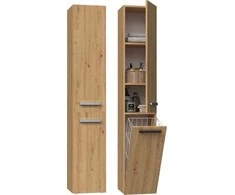 Top E Shop Topeshop NEL IV ARTISAN bathroom storage cabinet Oak