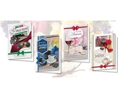 Top Graphic B6 bilietas su vardadieniais lipdukais (10 vnt) MIX