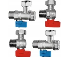 Top-Therm Universalus kampinių vožtuvų komplektas dujiniams katilams su filtrais (2 vnt. 1/2 "+ 2 vnt. 3/4")