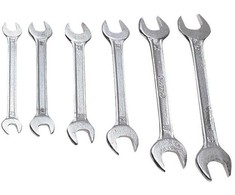 Top Tools Veržliaraktis atvirais galais 6-17 mm, rinkinyje 6 vnt