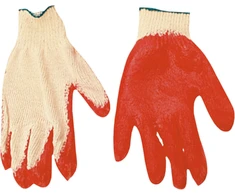 Darbo pirštinės TOP TOOLS 82S203 (raudonos, 9 colių)