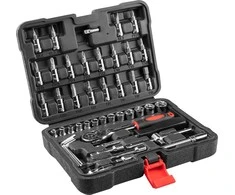Top Tools Rinkinys 1/4 colio lizdinių raktų rinkinys, 49 vnt.
