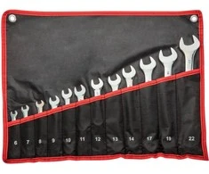 Top Tools Kombinuoti veržliarakčiai 6-22 mm, rinkinyje 12 vnt
