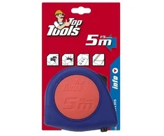 Plieninė ruletė TOP TOOLS „SOFT GRIP“, 5 m x 19 mm