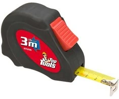 Ruletė Top Tools 27C313 Plieninė SOFT GRIP 3m/16mm