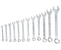 Top Tools Dvigubas veržliaraktis atvirais galais 6-32 mm, rinkinyje 12 vnt