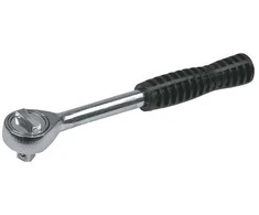 Terkšlė TOP TOOLS 1/4", 24 dantys, guminė rankena