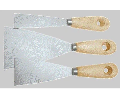 Top Tools Szpachle Dažymo mentelės 30-80 mm, 3 vnt. rinkinys