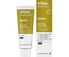 TOŁPA Dermo Face Lipidro Maitinamasis regeneruojantis kremas-aliejus nakčiai - hidrolipidinio barjero rekonstrukcija 40 ml