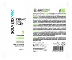 Topa SOLVERX Dermo Hair kondicionierius nuo pleiskanų 150 ml