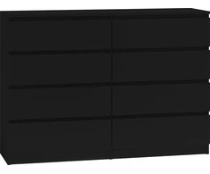 Top E Shop Komoda - Topeshop M8 140 Juoda