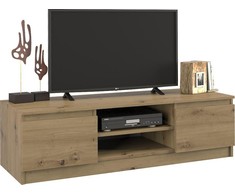 Top E Shop Televizoriaus Stovas - Topeshop RTV120 Artisan, Pilkas