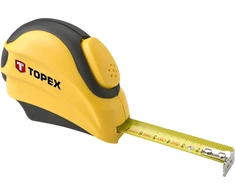 Miara Plieninė ruletė TOPEX su automatiniu užraktu, 3 m x 16 mm