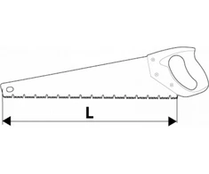 Pjūklas medžiui ALIGATOR Topex | 450mm