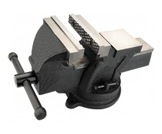 Topex sukamieji spaustukai su priekalu 125mm 07A212