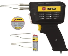 Lituoklis TOPEX 150W su transformatoriumi, lagamine
