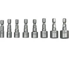 Atsuktuvo antgaliai TOPEX 1/4", 5-13 mm, 8 vnt.