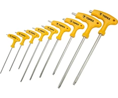 Klucze Torx Raktai TOPEX 35D968 (9 vnt., T formos)