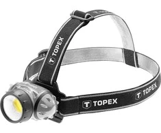 Latarka, Žibintuvėlis, 3 W LED COB priekinis žibintas, 3 x AAA