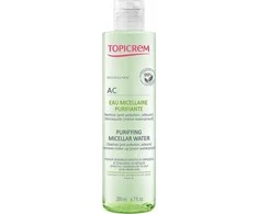 Topicrem AC Purifying Micellar Vanduo micelinis vanduo mišriai ir riebiai odai, 200 ml