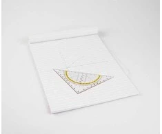 Topwrite - Geometrinis trikampis 3in1 14 cm