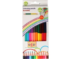 Topwrite - Dvipusių pieštukų rinkinys 24 spalvos/12 vnt.