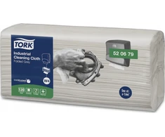 Tork Pramoninės valymo šluostės dalimis, 120 vnt., viensluoksnės, aukščiausios kokybės baltos