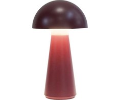 Lampa stołowa Tork Sirius Sirius Sam Genopladelig Lampe - Bordo - H 28 cm