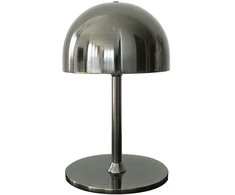 Lampa stołowa Tork Tim Genopladelig H22cm, Sort Nikkel