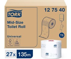 Tork Tork - Tualetinis popierius dozatoriui su automatiniu ritinėlio keitimu - 135 m