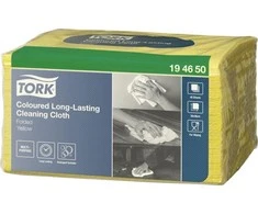 Tork Tork - Daugiafunkcinės šluostės, 1 sluoksnis, aukščiausios - geltonos