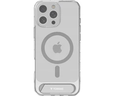 Torras Pstand serijos dėklas, skirtas iPhone 16 Pro (skaidrus)