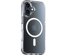 Torras Diamond-Mag serijos dėklas, skirtas iPhone 16 (skaidrus)
