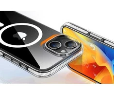 Torras telefono dėklas Sparka, skirtas iPhone 15 (skaidrus)