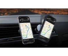 Torras telefono dėklas UPRO Lstand Clear-Mag skirtas iPhone 15 PRO (skaidrus)