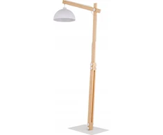 Toršeras TK Lighting Tk Lighting Oslo 5592 toršeras 1x15W E27 balta/medinė