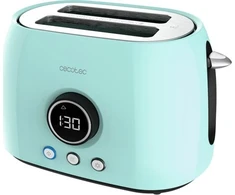 Tosteris Cecotec Skaitmeninis dvigubas skrudintuvas ClassicToast 8000 Mėlyna Duble Cecotec Mėlyna 800W