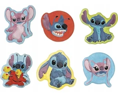 Totum : Disney Stitch – 2 in 1 kūrybiškumo rinkinys (modelio dažai ir apyrankių pakabukai) (TT700178)