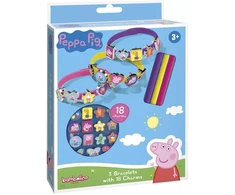 Totum Rinkinys apyrankėms su Peppa Pig kerais gaminti
