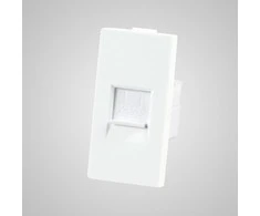 TM903W TouchMe Modulis 1/2 RJ45 kompiuterio lizdas balta TM903W