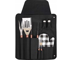 Toya YATO FARTUCH DO GRILLOWANIA Z AKCESORIAMI-8SZ