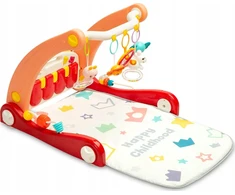 Toyz 2IN1 STUMDUKAS SU MUZIKINIU KILIMĖLIU ROŽINĖS SPALVOS
