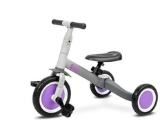 Dviratukas/triratukas Toyz FOX 4in1, pilkas/violetinė